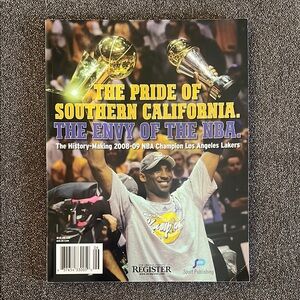 Kobe Bryant Los Angeles Lakers 2008-09 NBA Champions Yearbook
